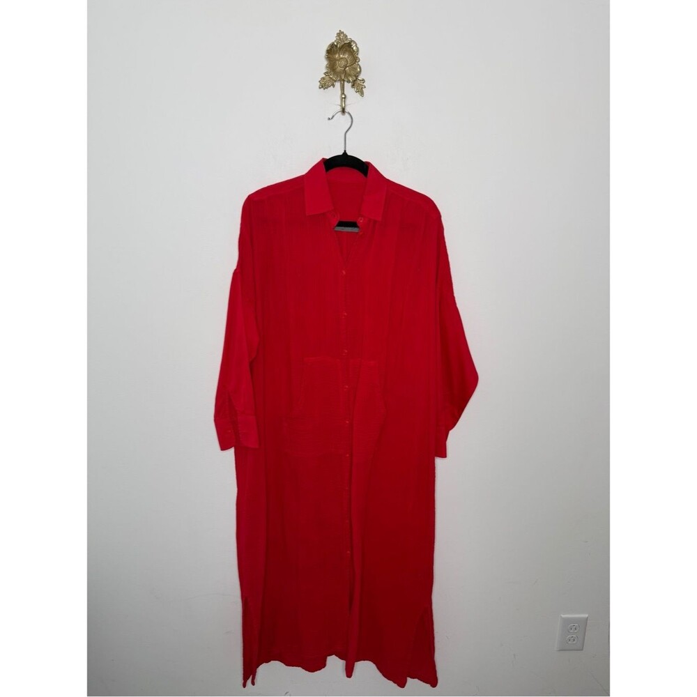 Raquel Allegra Caftan Shirt Dress O/S